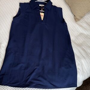Entro Navy Mini Dress